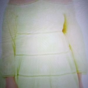 Romans Sun Bleach Yellow Tunic 20w New  A-49